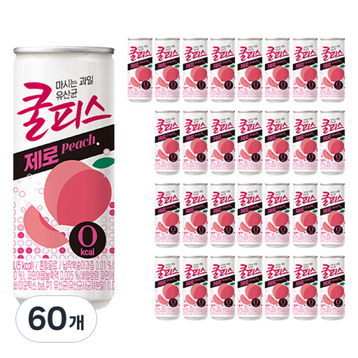 동원 쿨피스 제로 복숭아