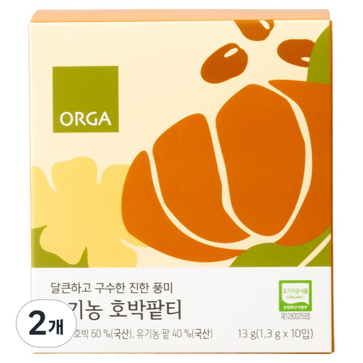 ORGA 유기농 호박팥티