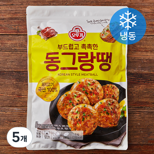 오뚜기 부드럽고 촉촉한 동그랑땡 (냉동)