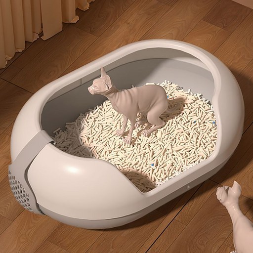 딩동펫 캡슐형 반밀폐 샌딩볼 고양이 화장실