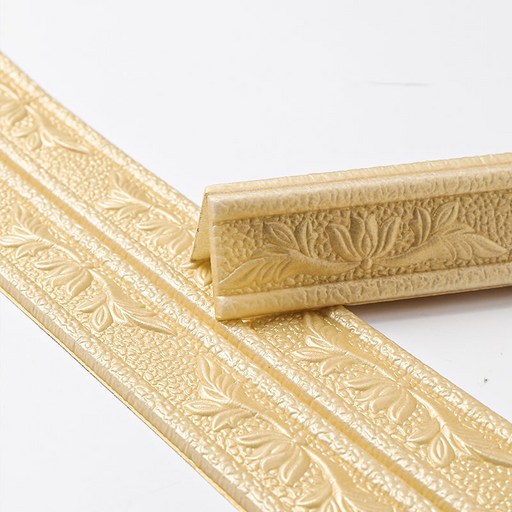 핫데이썸 푹신한 몰딩 장식 8cm x 2.3m 2p