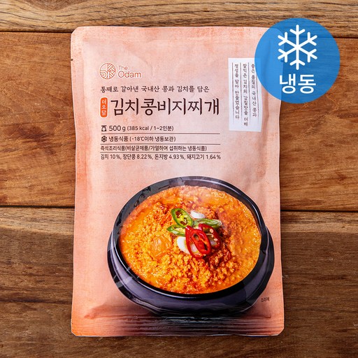 더오담 김치 콩비지 찌개 (냉동)