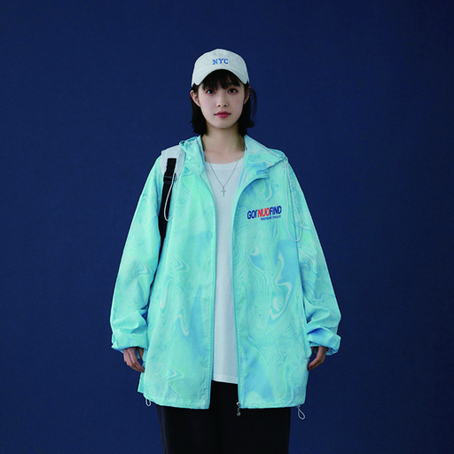 AOULS 아울스 여성용 오버핏 우먼 스포츠 헬스 러닝 윈드자켓 #FSY001