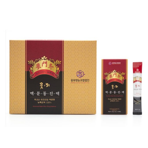 꽃뫼 맥문동진액 선물세트