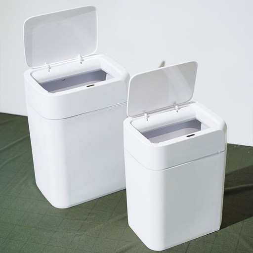 럭스리브 스마트 자동센서 휴지통 16L + 12L 세트