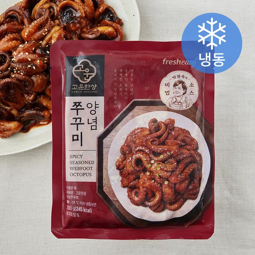 프레시지 박원숙의 고운한상 양념 쭈꾸미 (냉동)
