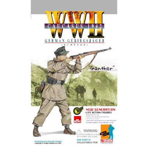 드래곤 CAUCASUS 1942 Gunter 액션피규어 1:6 70070