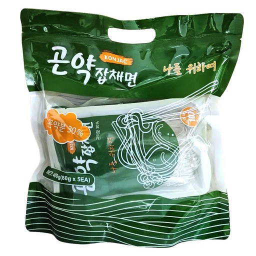 곤약잡채면 5p