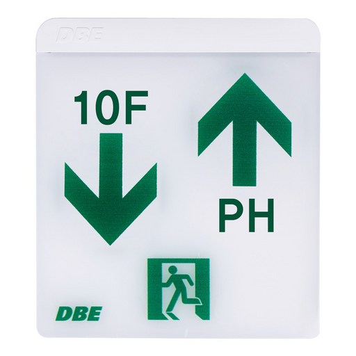 DBE LED 계단유도등 좌하 10F 우상 PH