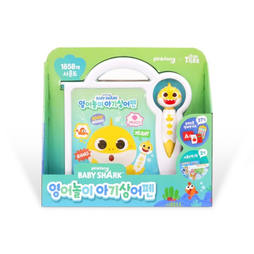 samsung publishing 碰碰狐英語遊戲鯊魚寶寶點讀筆, 單品, Samsung Publishing Company