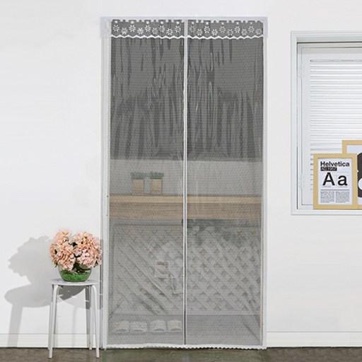 다샵 현관형 방문형 방풍 바람막이 커튼 에어캡 100 x 210 cm + 찍찍이테이프 6p
