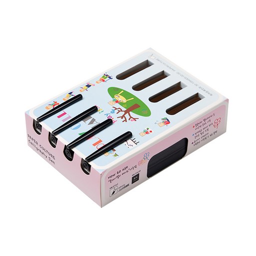 종이문화 플레이캘리 메이트 엽서 10 블랙 100p