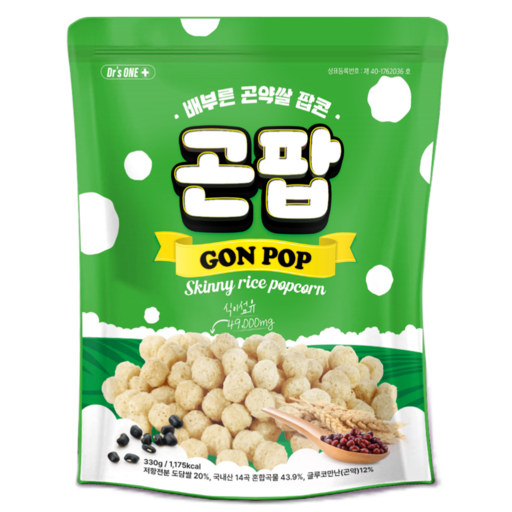 닥터스원 배부른 곤약쌀 팝콘 곤팝