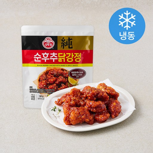 오뚜기 순후추 닭강정 (냉동)