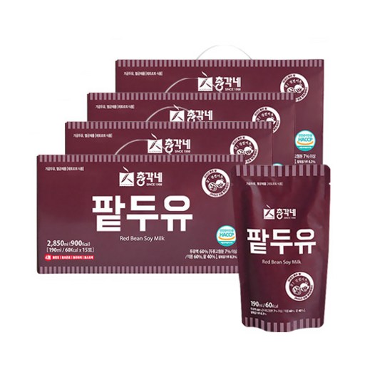 총각네 검은콩 팥두유
