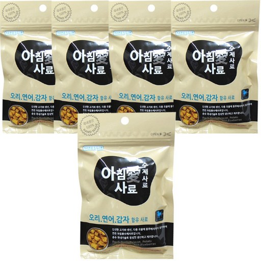 아침애 전연령 강아지 수제 소프트사료