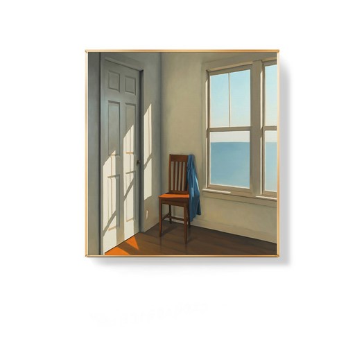 뷰넷 따뜻한 방안 의자 그림 액자 YBW9313-E