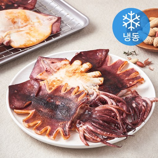 구룡포 반건조 오징어 5미 (냉동)