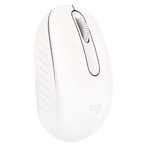 logitech 羅技 無線藍芽滑鼠, M196, 珍珠白