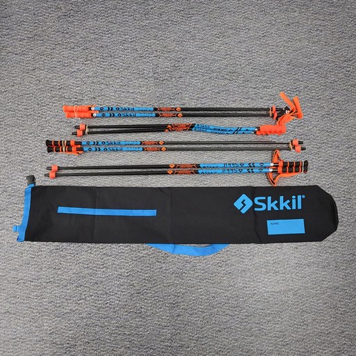 SKKILL / 스키 폴 백/ 폴가방/일반스키폴 5개 보관가능/길이조절 가능