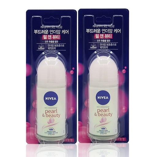 니베아 펄앤 뷰티 데오드란트 50ml 2개