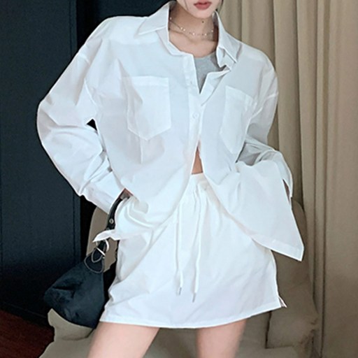 대박난박양 셔츠+스커트 투피스