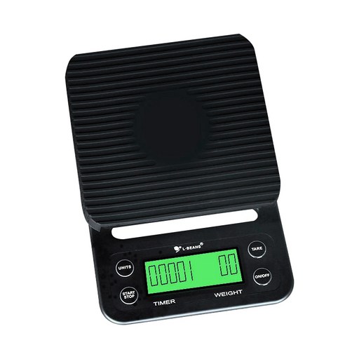 Acaia 오마주 아카이아 커피 스케일 펄 화이트 저울 핸드드립, 1개, 03.검정 배터리 모델(타이밍 기능)