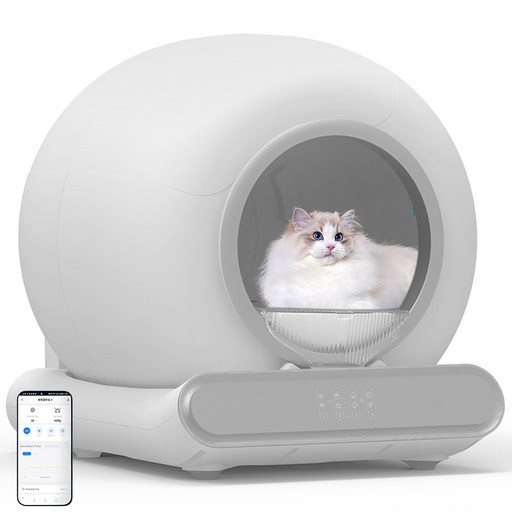 [2025년형] HESUNYI 스마트 자동 고양이 화장실 APP연동 10년 무료 A/S