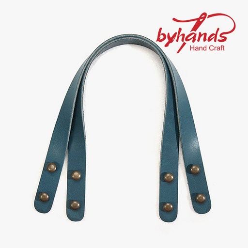 바이핸즈 42cm 토트백가방끈 통가죽 솔트레지핸들