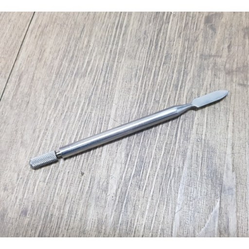DIY 가죽공예 양면 엣지 오일펜 - 롤러 + 평날 일체형 - 가죽 오일 마감 본드 접착제 도포 도구