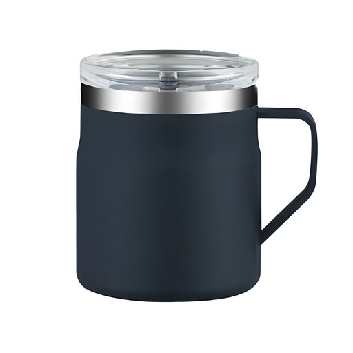 워터하마 스테인리스 데스크 머그컵 텀블러 450ml, 헤이즈블루, 1개