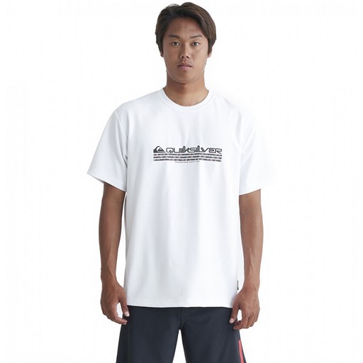 퀵실버 레귤러핏 반팔 래쉬 티셔츠 WHT (QE21RE133)