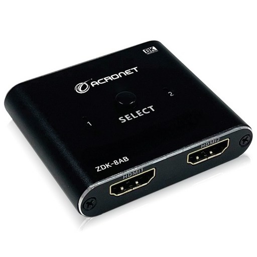 아크로넷 2:1 8K HDMI 양방향 분배기 ZDK-8AB