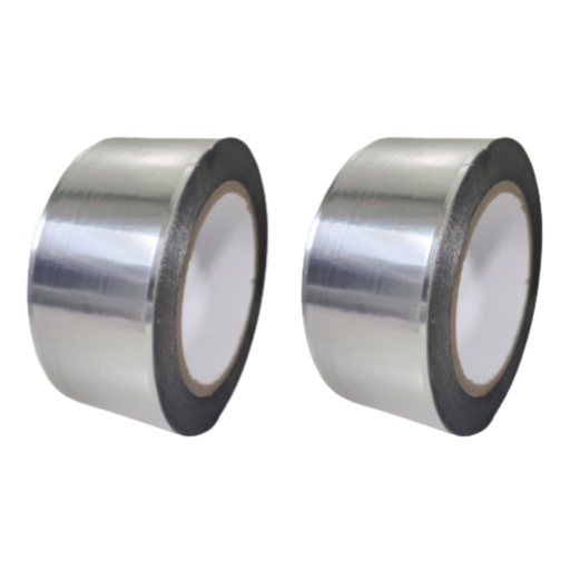 덕트몰 알루미늄 테이프 폭 50mm / 75mm X 길이 100M / 덕트 닥트 은박 싱크대 연통 단열용