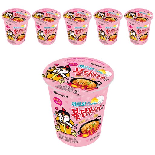불닭볶음면 까르보 컵 80g