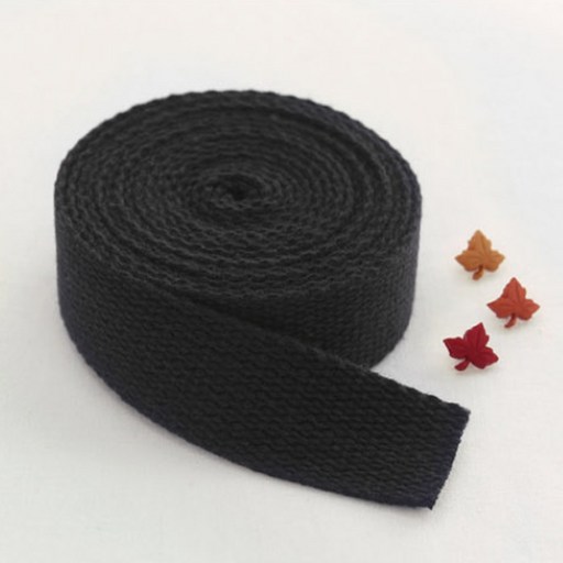패션스타트 코튼 가방끈 스트랩 줄 에코백 컬러 웨이빙끈 25mm 1롤 (900cm)