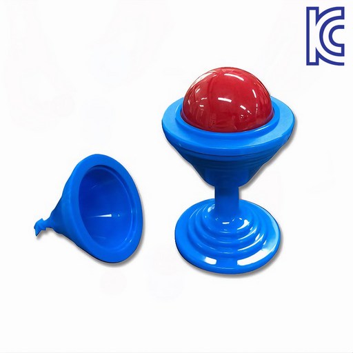 (KC인증) JL매직 빨간 공이 나타났나가 사라지는 이동 마술 볼앤베이스(Ball & Vase) 초보 어린이 마술 도구