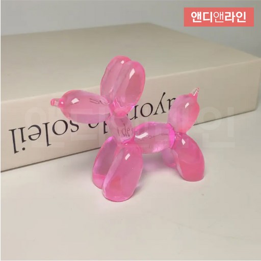 앤디앤라인 인테리어 풍선 개 강아지 오브제 조각상 장식 장식품