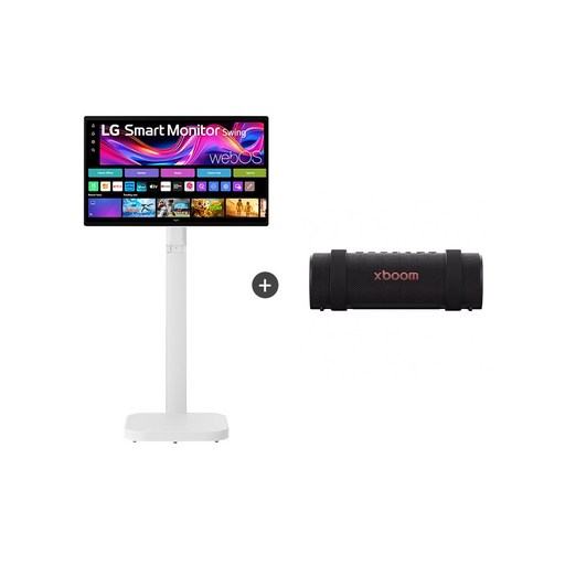 LG전자 4K UHD 스마트 모니터 스윙 + 엑스붐 그랩