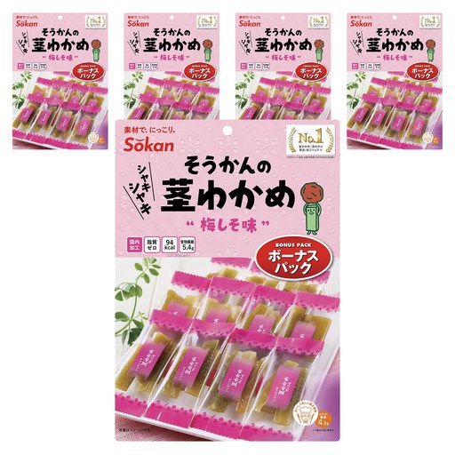 소칸 미역 줄기 매실 시소 맛 보너스팩