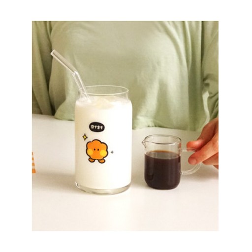 BT21 유리컵 490ml 방탄굿즈