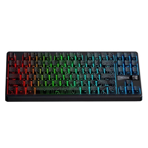 MCHOSE G87 노브 커스텀 3모드 기계식 키보드