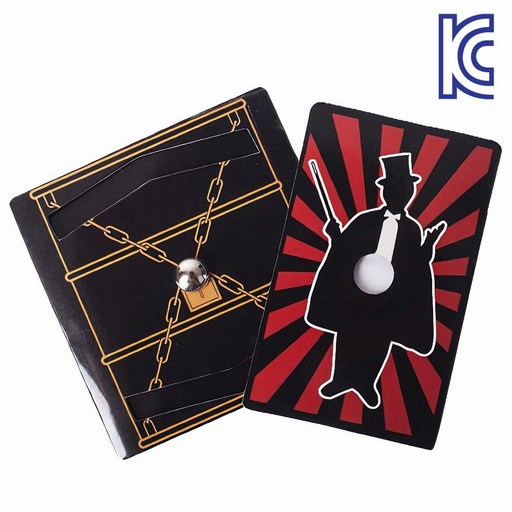 [KC인증]탈출카드(Escape Card) 빠지지 않는 카드가 신기하게 탈출하는 마술