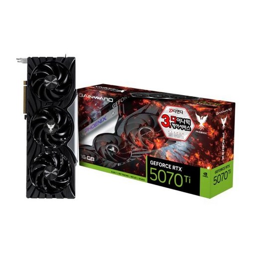 GAINWARD 지포스 RTX 5070 Ti 피닉스 D7 16GB