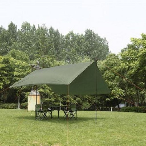 [가성비 최고]타프 야외 캠핑타프 (2m) 차광방수 그늘막 세트 YS21MA02, 상세페이지 참조