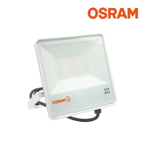 오스람 LED 투광기 50W 주광색 투광등 공장등 보안등 방수 옥외 외벽 조명
