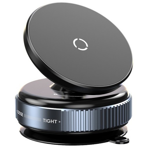 HINBA 강력부착 360도 회전 핸드폰 자석 거치대 60 x 47 mm