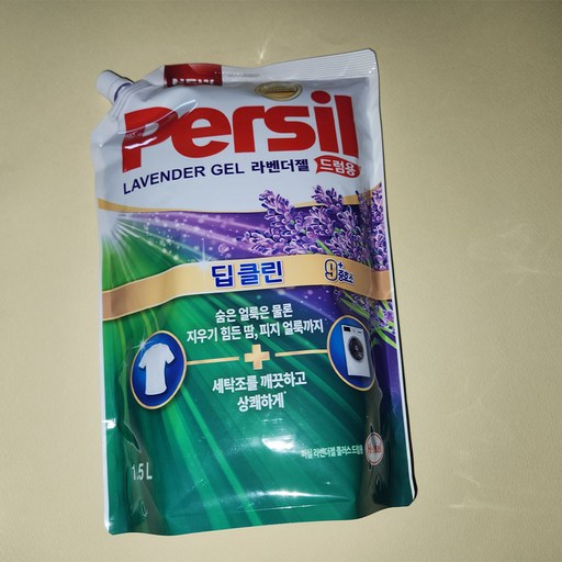 퍼실 라벤더 드럼용 1.5L 리필용 세탁세제 완벽한 세탁의 시작