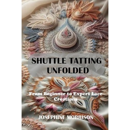 (영문도서)Shuttle Tatting Unfolded: From Beginner to Expert Lace Creations Paperback
