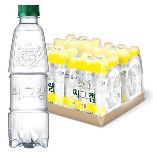 씨그램 레몬 무라벨 탄산수
